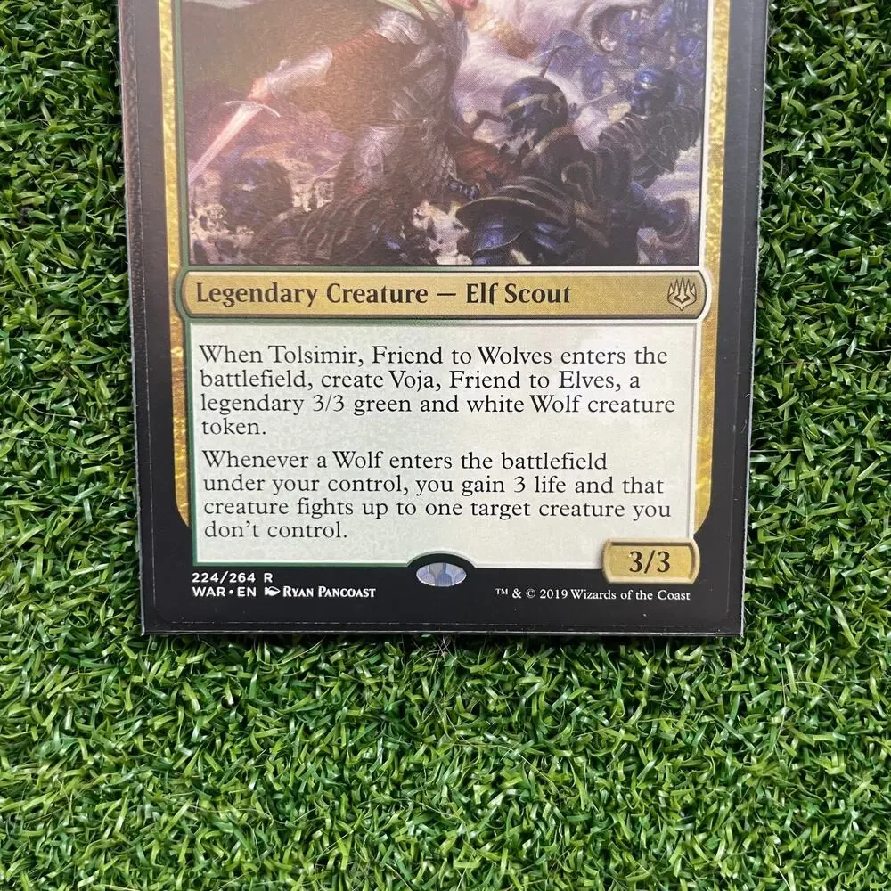 MTG Tolsimir Friend to Wolves WAR Rare Legendary Creature EDH NM